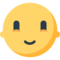 Smiling Face emoji on Mozilla